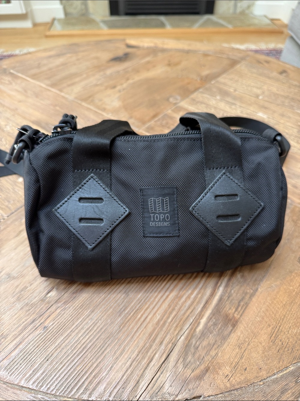Topo designs mini duffle bag